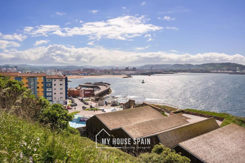 Myhousespain - Piso En Cimadevilla Junto Al Mar Gijón Zewnętrze zdjęcie